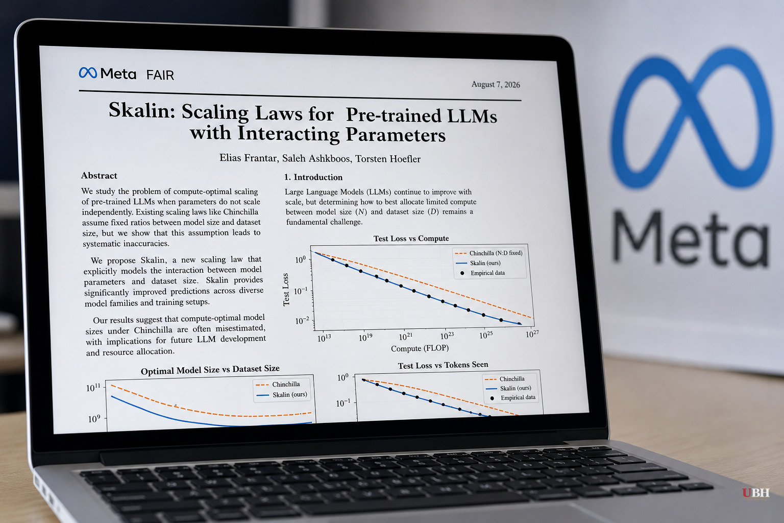 Meta Researchers Say DeepMind's Chinchilla Formula Undercounts How Model Size and Data Interact