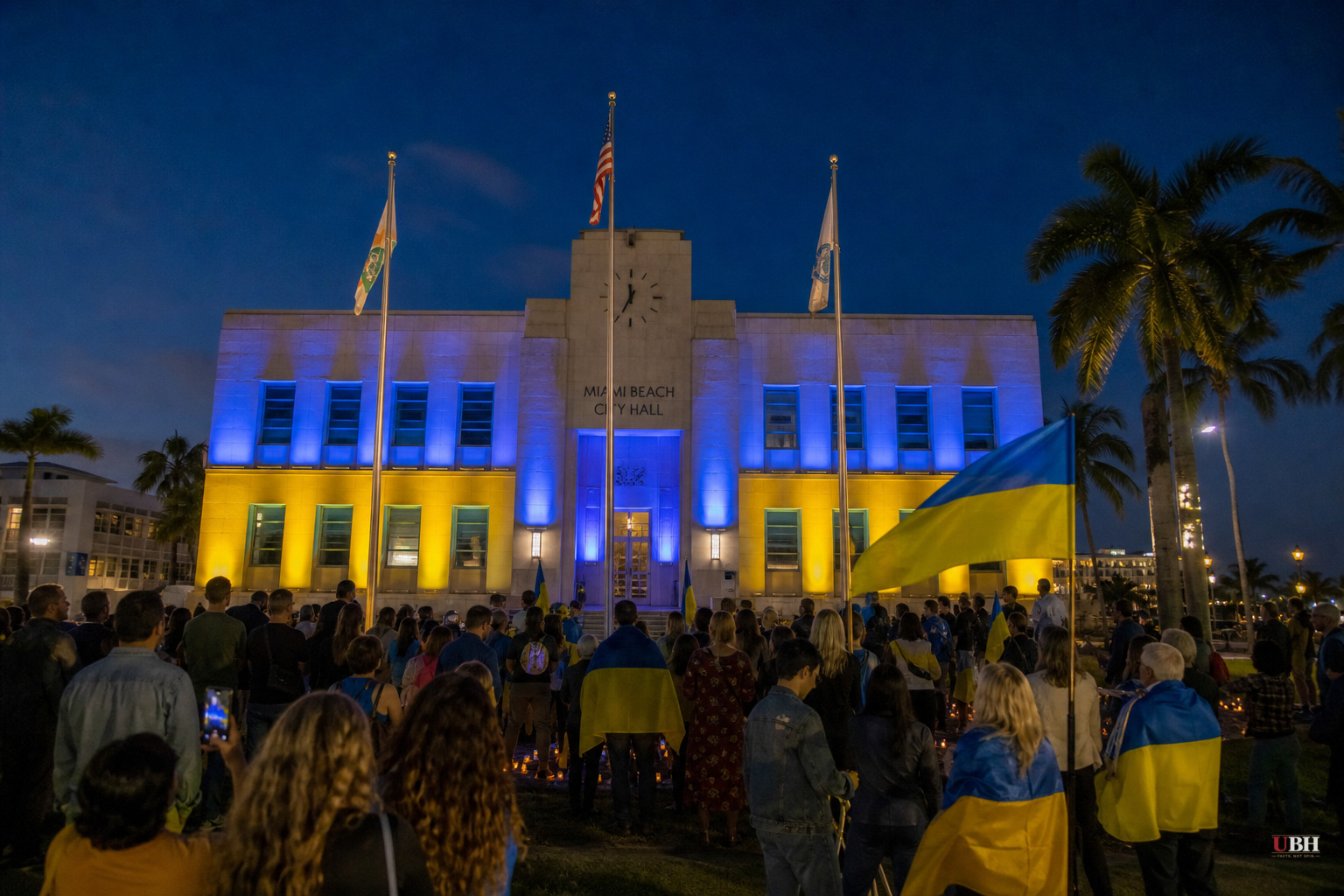 Miami, Miami Beach, Laguna Beach and Long Beach Launch Symbolic Ukraine Support Efforts After Russian Invasion