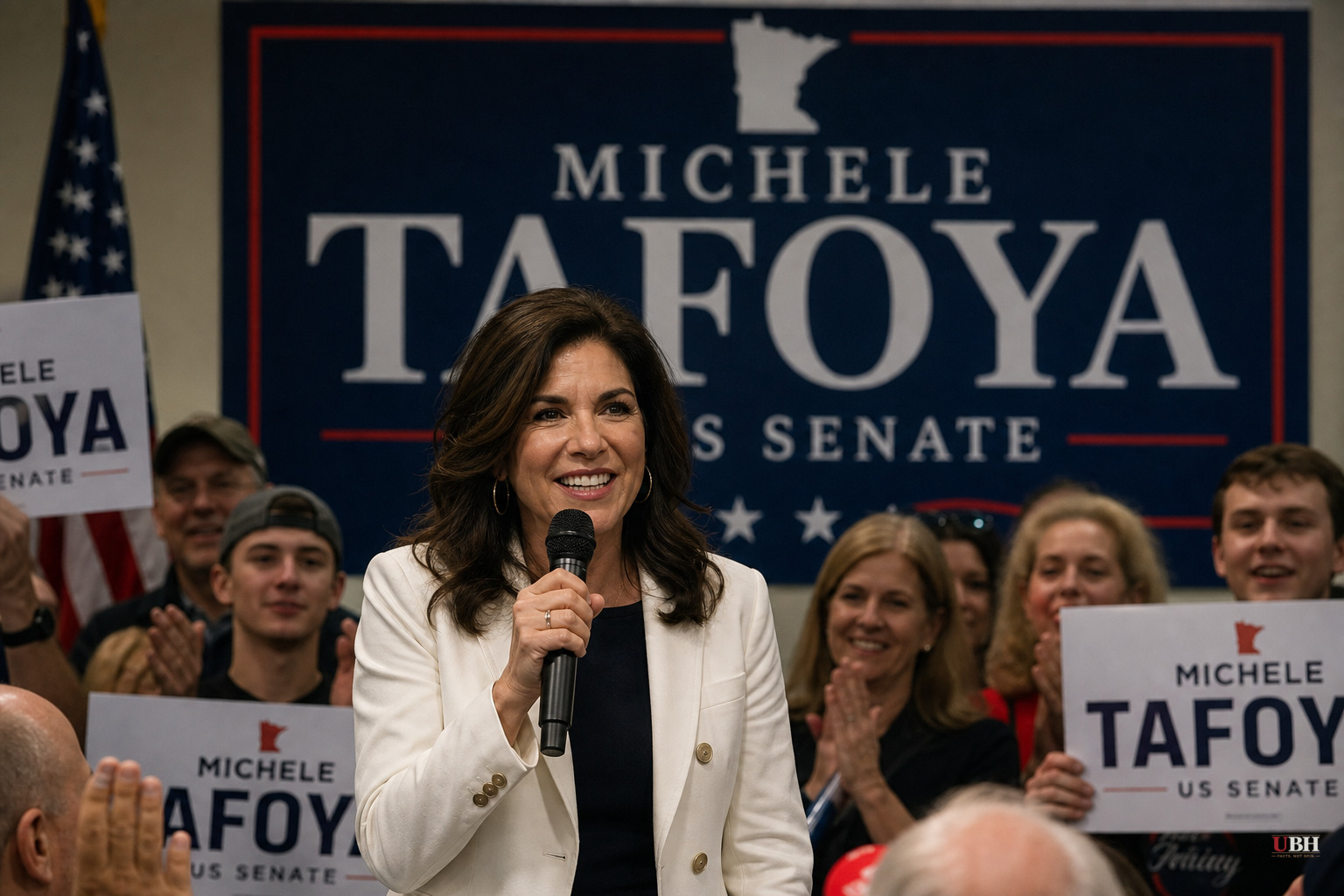 Michele Tafoya Wins Minnesota GOP Senate Primary Without Trump's Endorsement or Party Backing