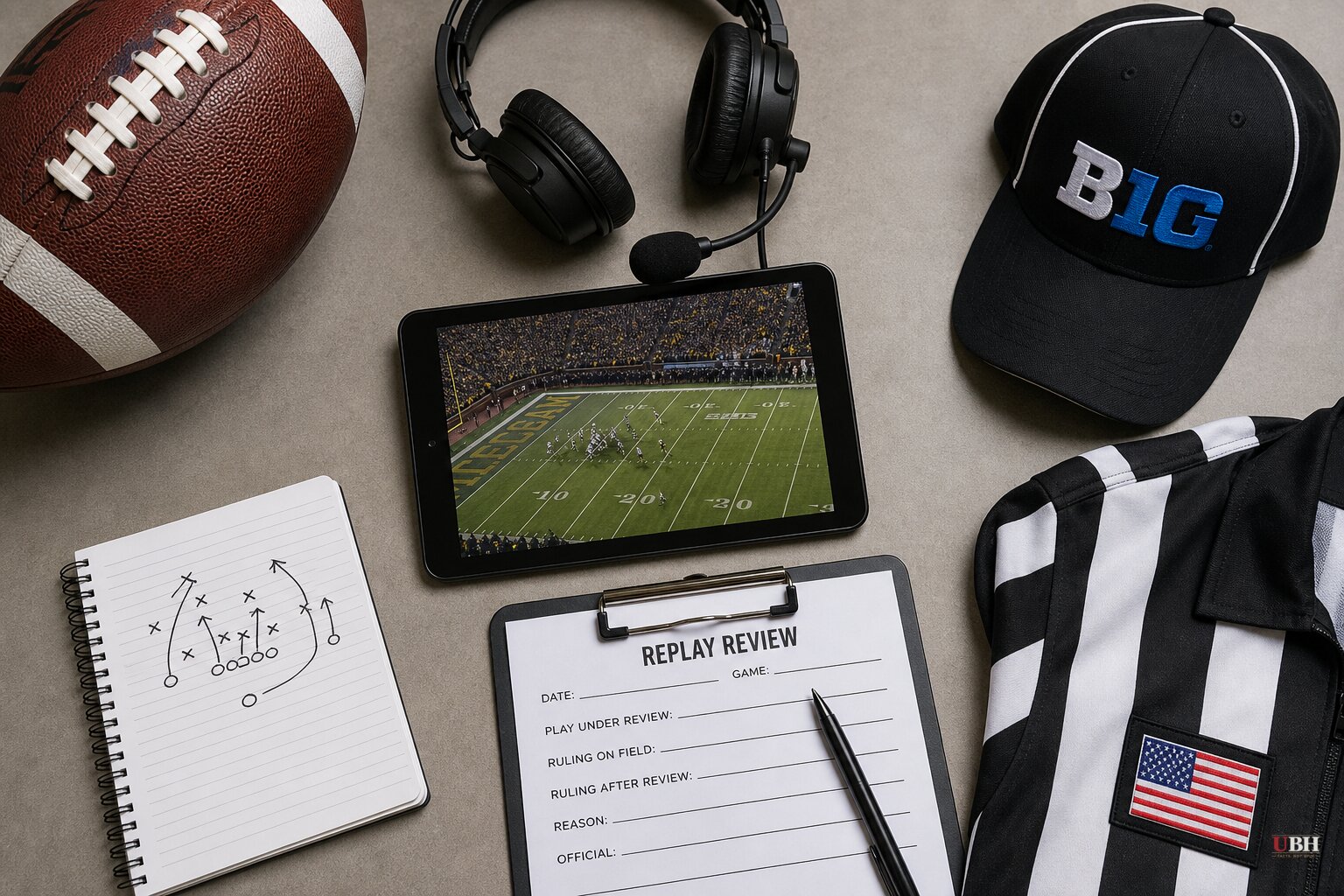 Michigan Beats Western Michigan 13-12 After Replay Review Adds One Second, Big Ten Stands By Call