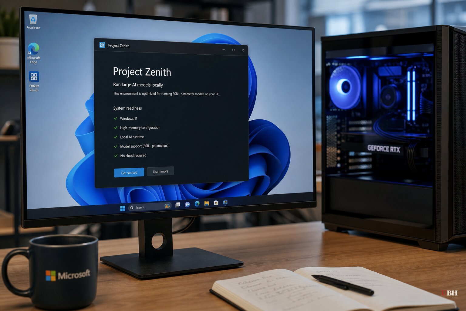 Microsoft Launches Project Zenith: Windows PCs Built to Run 30B-Parameter AI Models Without the Cloud