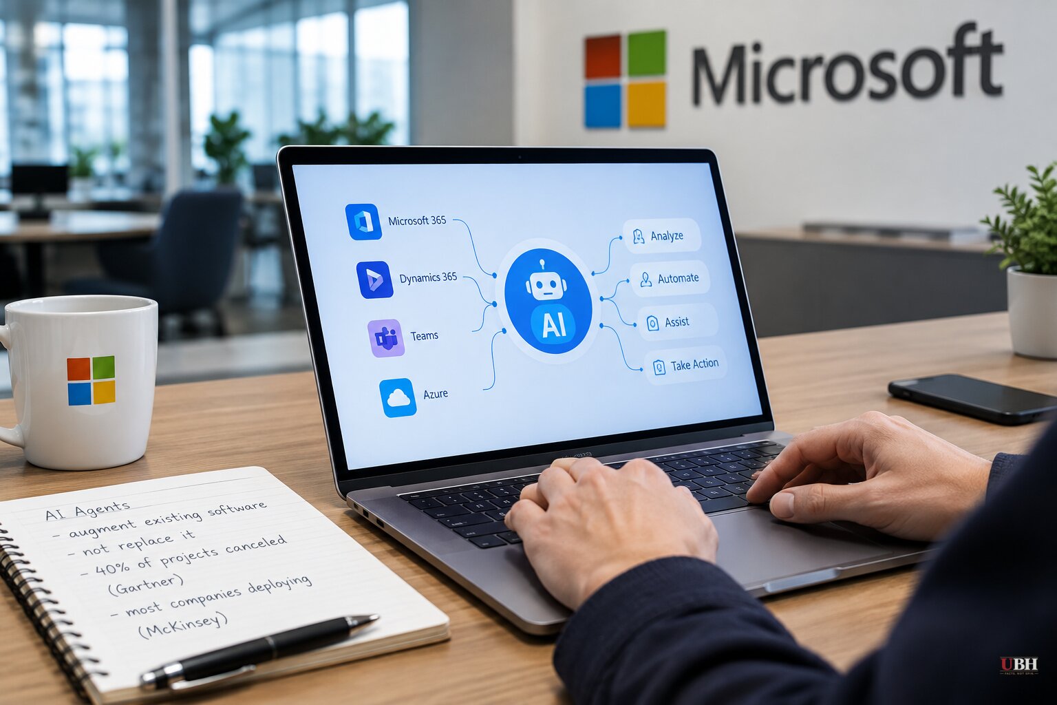 Microsoft VP Says AI Agents Will Run Your Software, Not Replace It, While Citing Gartner's Forecast That 40% of Agentic AI Projects Get Canceled