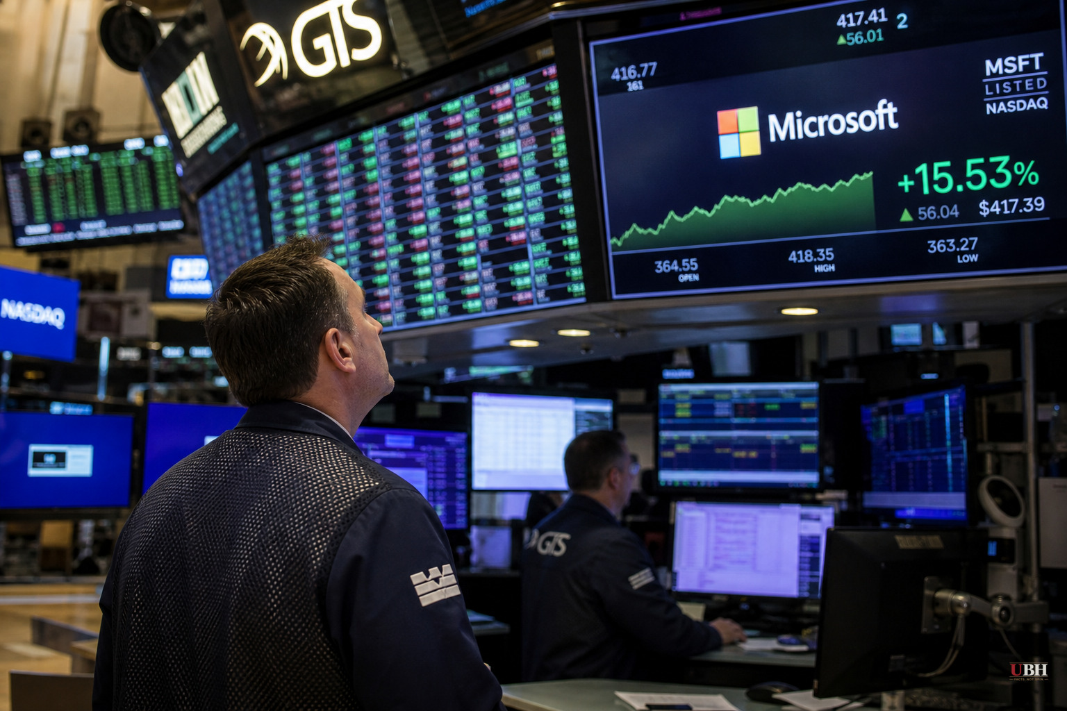 Microsoft's 15.5% Surge Powers Nasdaq's Best Day in Months as Bond Yields Spike on Fed Chair Warsh's Inflation Comments
