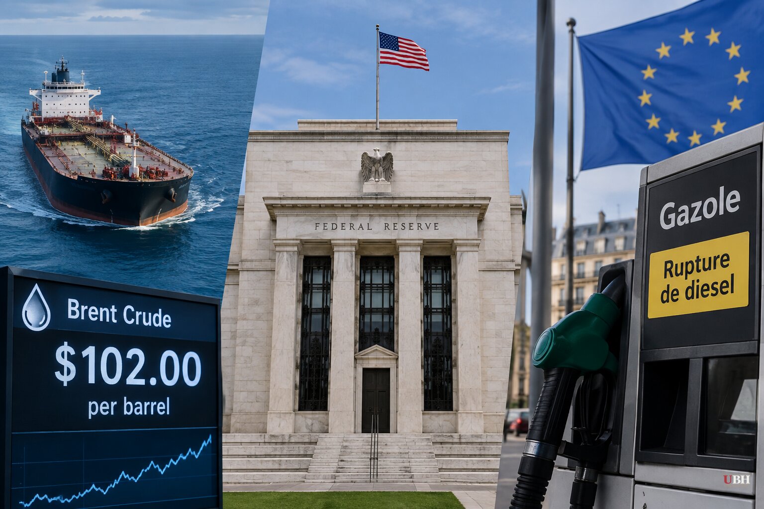 Middle East Oil Shock Pushes Fed and ECB Rate Cuts Into 2027 as Diesel Shortages Hit France
