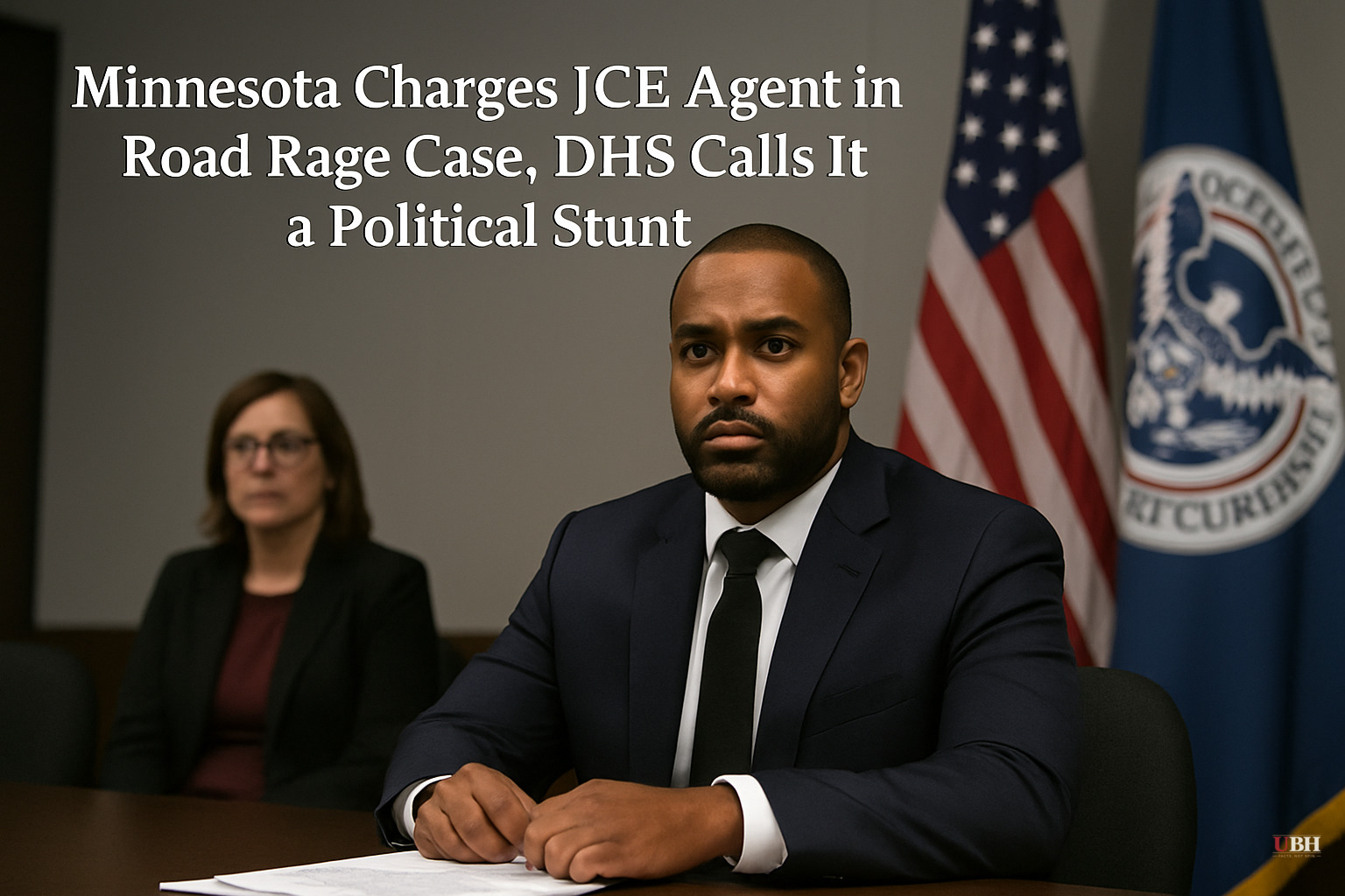 Minnesota Charges ICE Agent in Road Rage Case. DHS Calls It a Political Stunt.