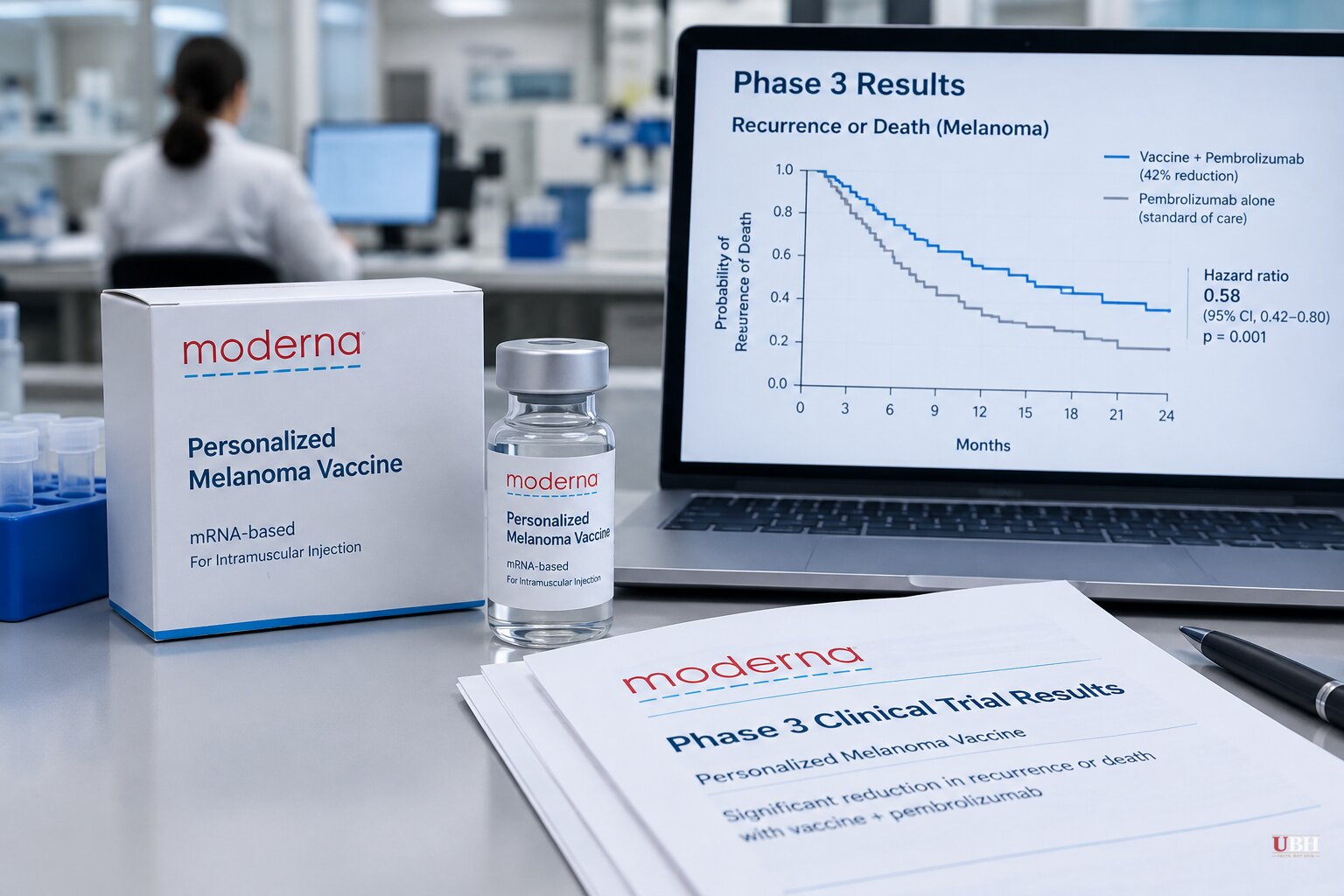Moderna Stock Closes Down 17.6% After Melanoma Vaccine Data Leak Shows 42% Cut in Recurrence or Death