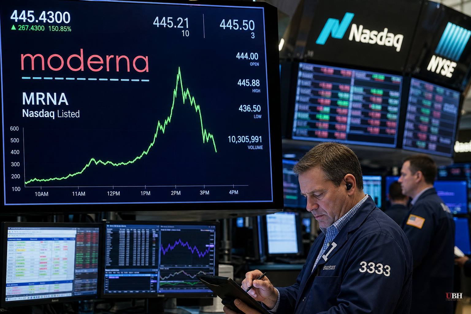 Moderna Stock Nearly Triples on Cancer Trial Data, Then Gives Back a Third of the Gain