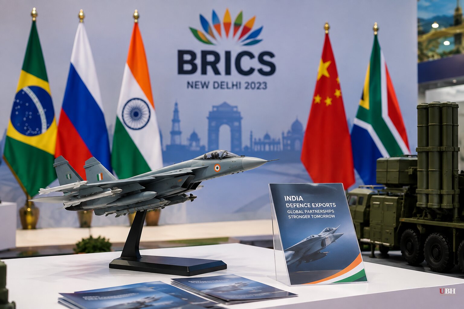 Modi Holds Xi, Malaysia and Ethiopia Talks at BRICS as India's Defense Export Push Widens