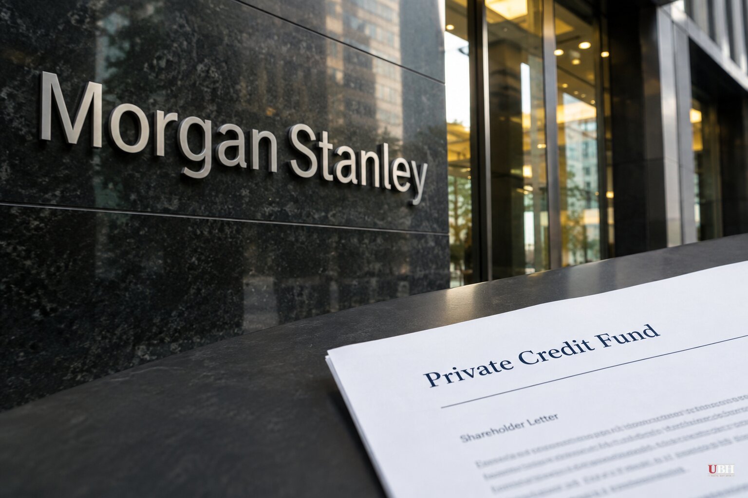 Morgan Stanley Caps Withdrawals at $7 Billion Private Credit Fund for Third Straight Quarter