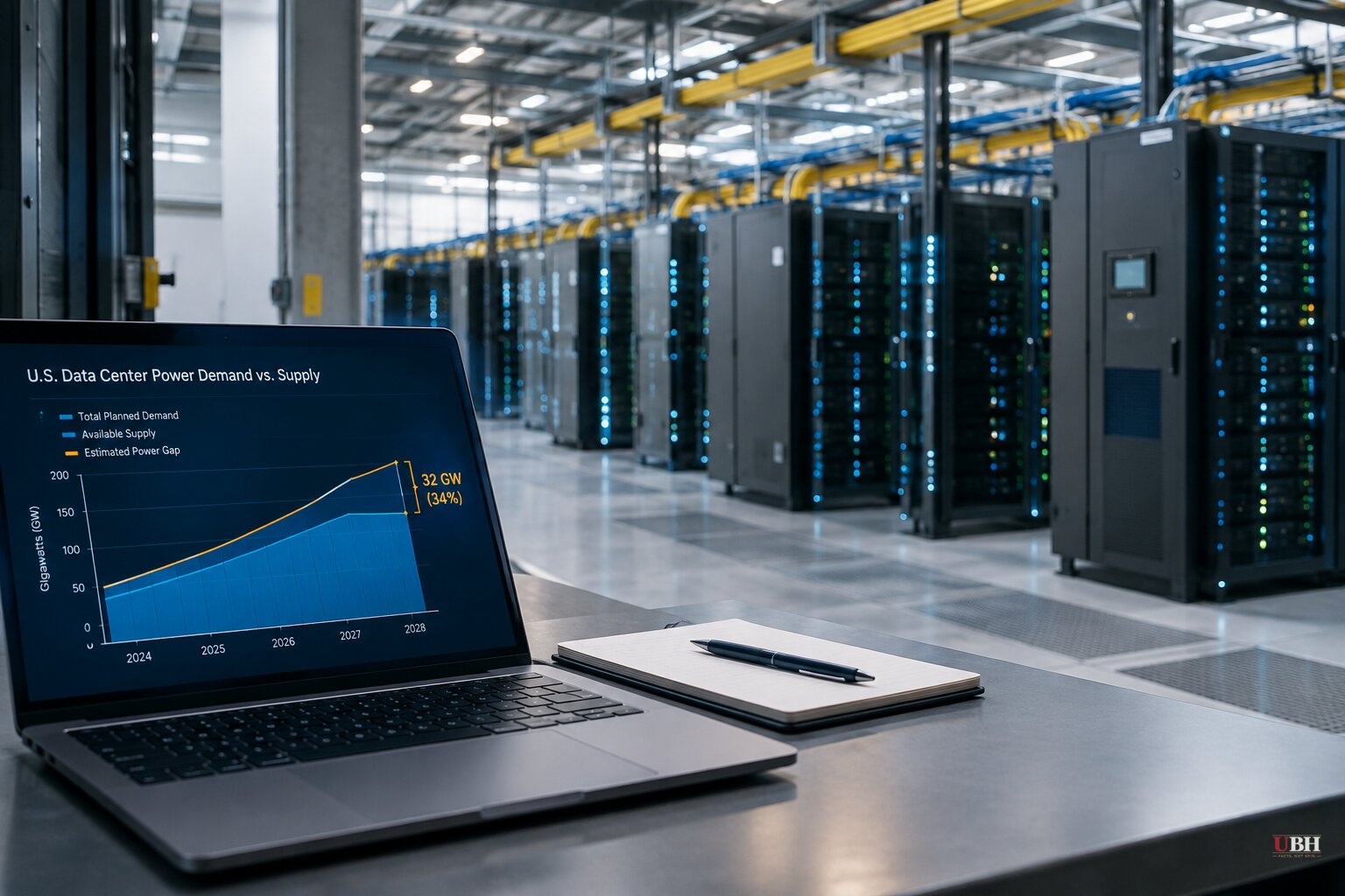 Morgan Stanley Estimates 32 GW US Data Center Power Shortfall Through 2028, Sees Memory and Optics Suppliers More Exposed Than Nvidia