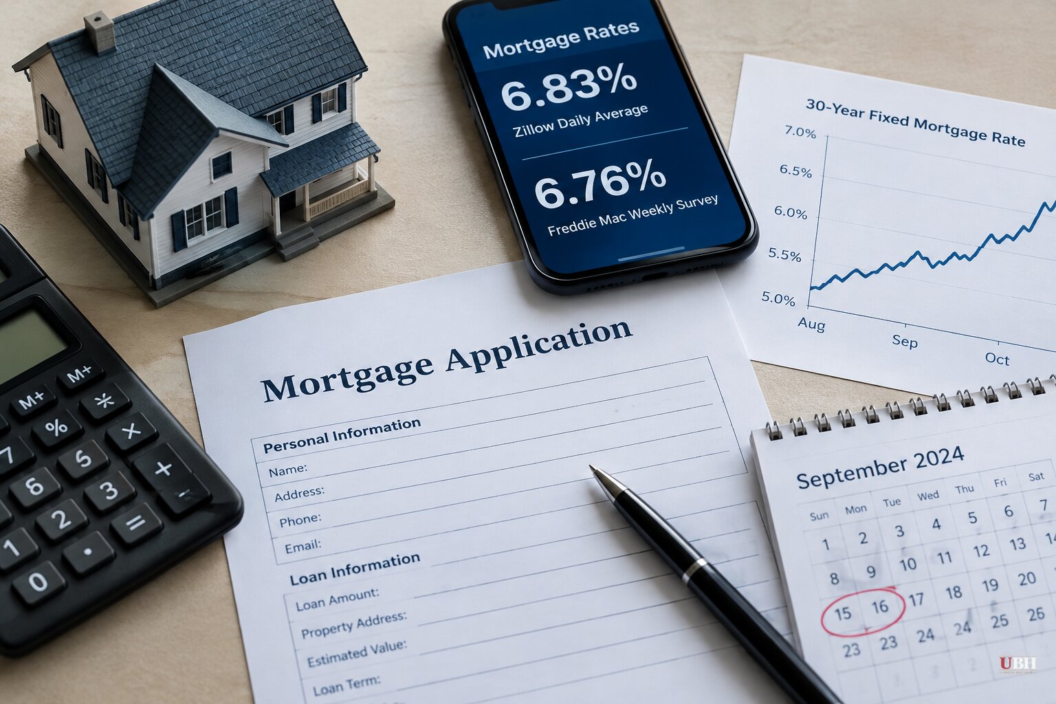 Mortgage Rates Hit Fresh 52-Week Highs as Traders Await Friday's CPI Report Ahead of Next Week's Fed Meeting