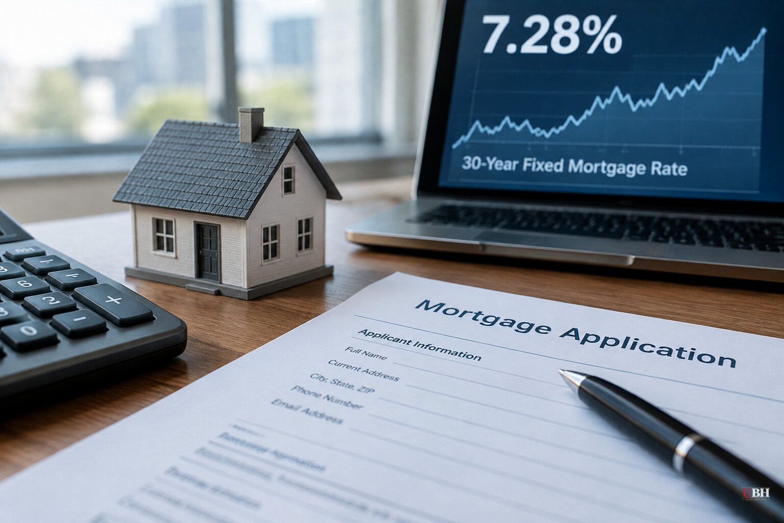 Mortgage Rates Jump to 7.28%, Highest Since 2023, as 10-Year Treasury Yield Hits 5.27%