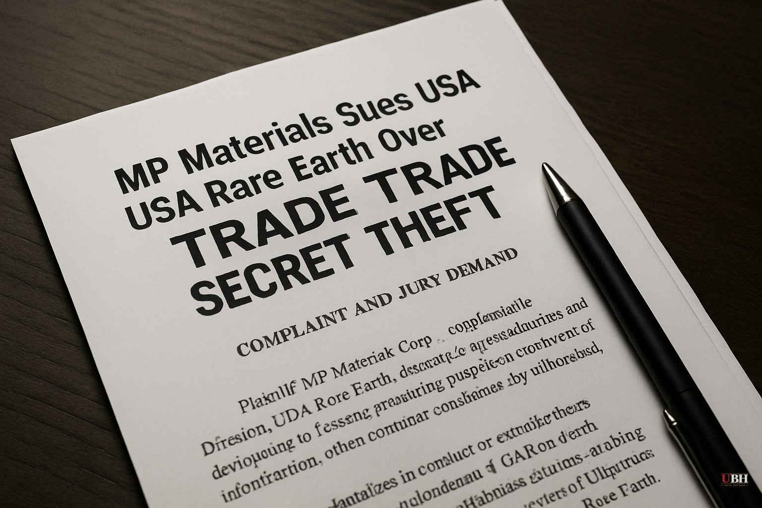 MP Materials Sues USA Rare Earth Over Alleged Trade Secret Theft. The Defendant Says It's a Competitive Hit Job.
