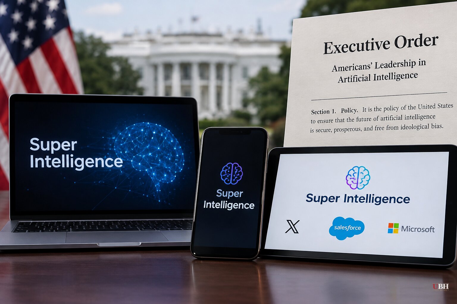 Musk, Benioff and Nadella Adopt Trump's 'Super Intelligence' Label Days After Executive Order