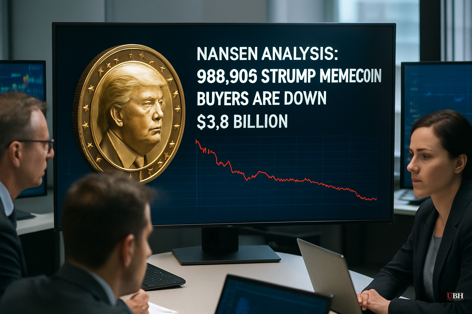 Nansen Analysis: 988,905 $TRUMP Memecoin Buyers Are Down $3.8 Billion as Token Sits Nearly 98% Below Its Peak