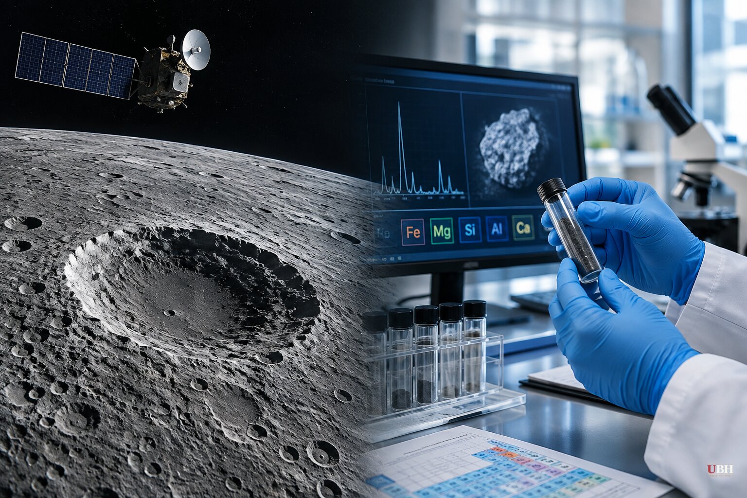NASA's Moon Orbiter Finds Record Crater While Yale Team Rewrites Early Solar System Chemistry