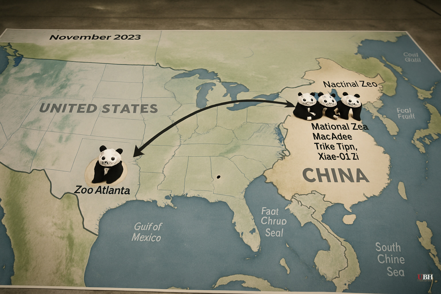 National Zoo's Three Giant Pandas Returned to China in November 2023, Leaving Zoo Atlanta as the Last U.S. Panda Facility