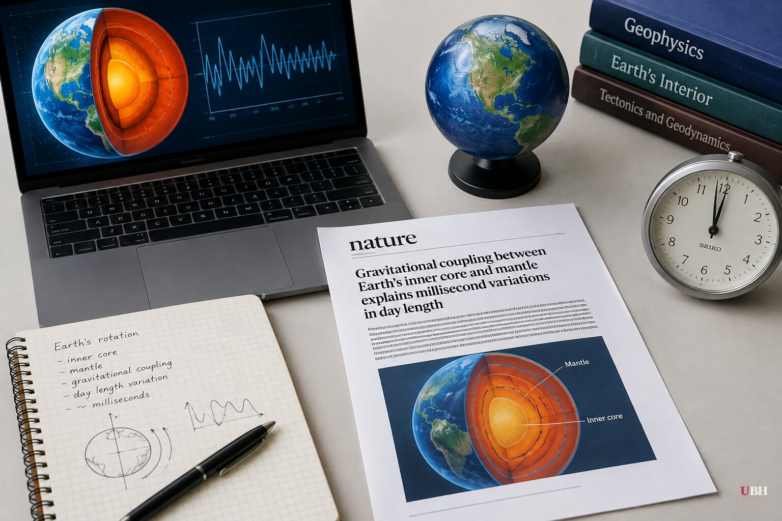 Nature Study Finds Earth's Core Is Behind Millisecond Shifts in Day Length, No Negative Leap Second Confirmed