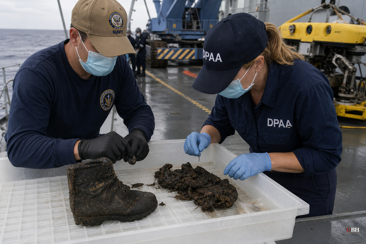 Navy Divers Recover Boot and Remains 80 Feet Deep at Oryoku Maru Wreck, Closing In on 250 Missing POWs