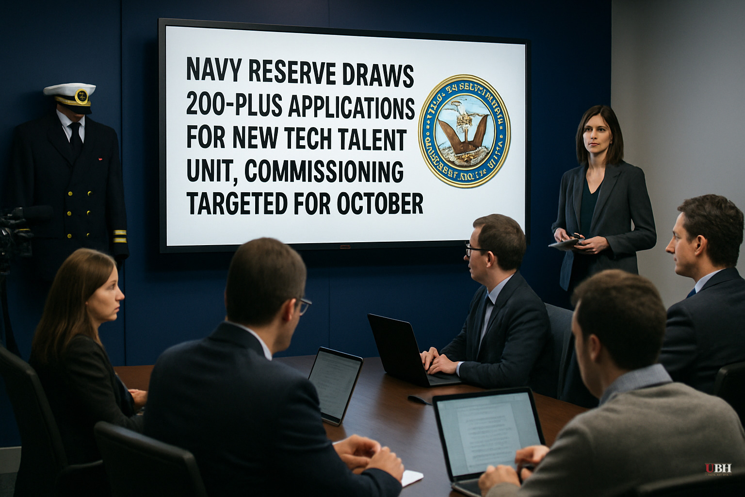 Navy Reserve Draws 200-Plus Applications for New Tech Talent Unit, Commissioning Targeted for October