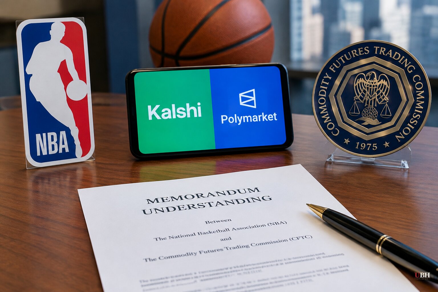 NBA Names Kalshi and Polymarket Preferred Prediction Markets, Signs Non-Binding MOU With CFTC