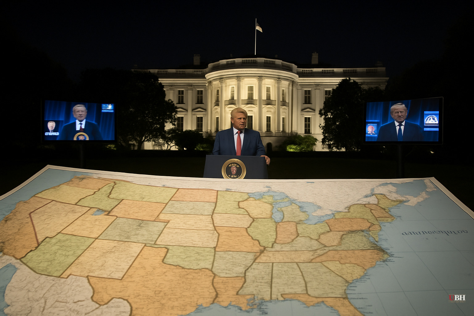 NBC and ABC Skip Live Broadcast of Trump's Election Speech, White House Calls Networks "Cowards"