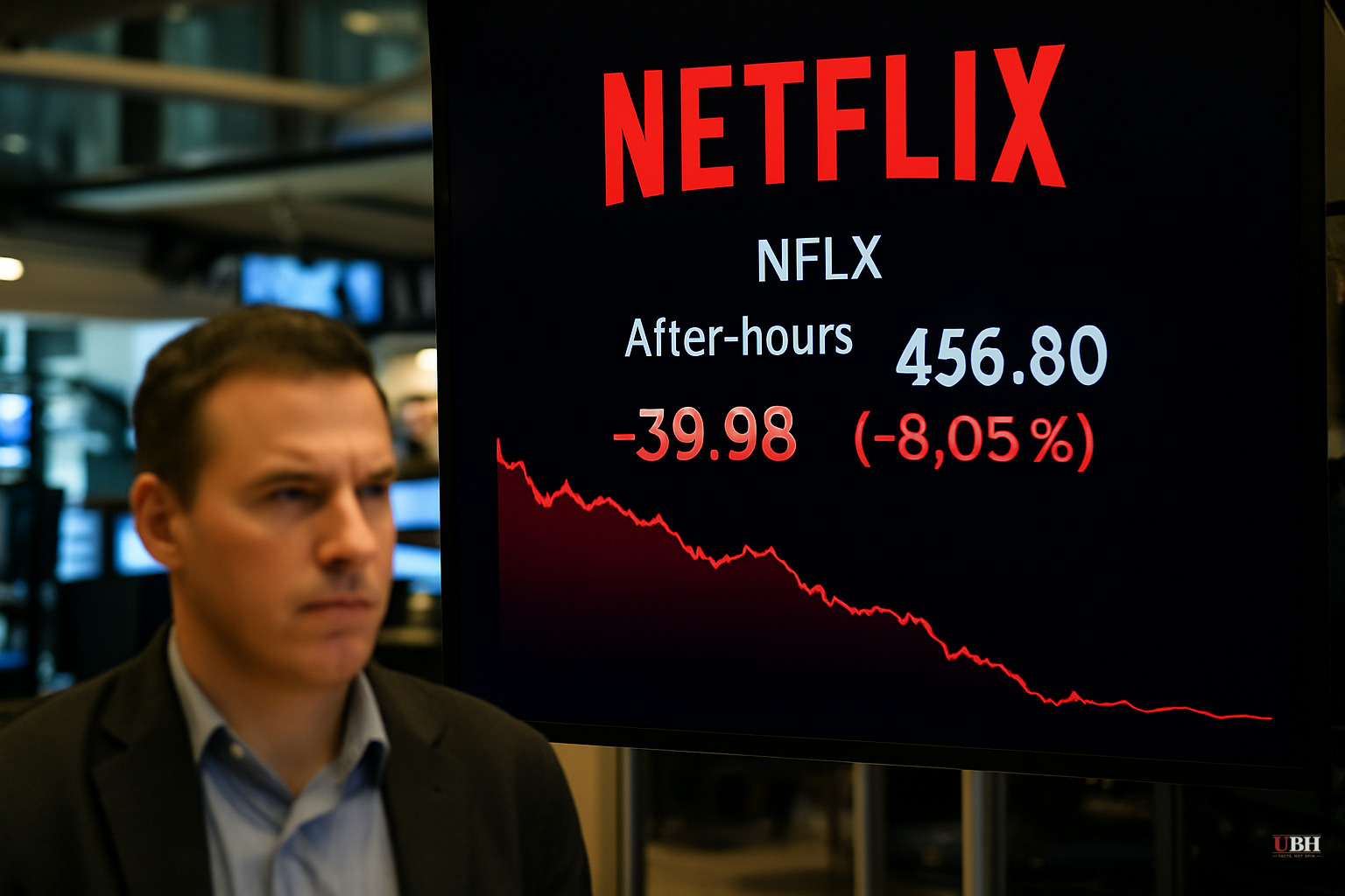 Netflix Stock Falls 8% After Earnings Beat Estimates but Guidance Missed