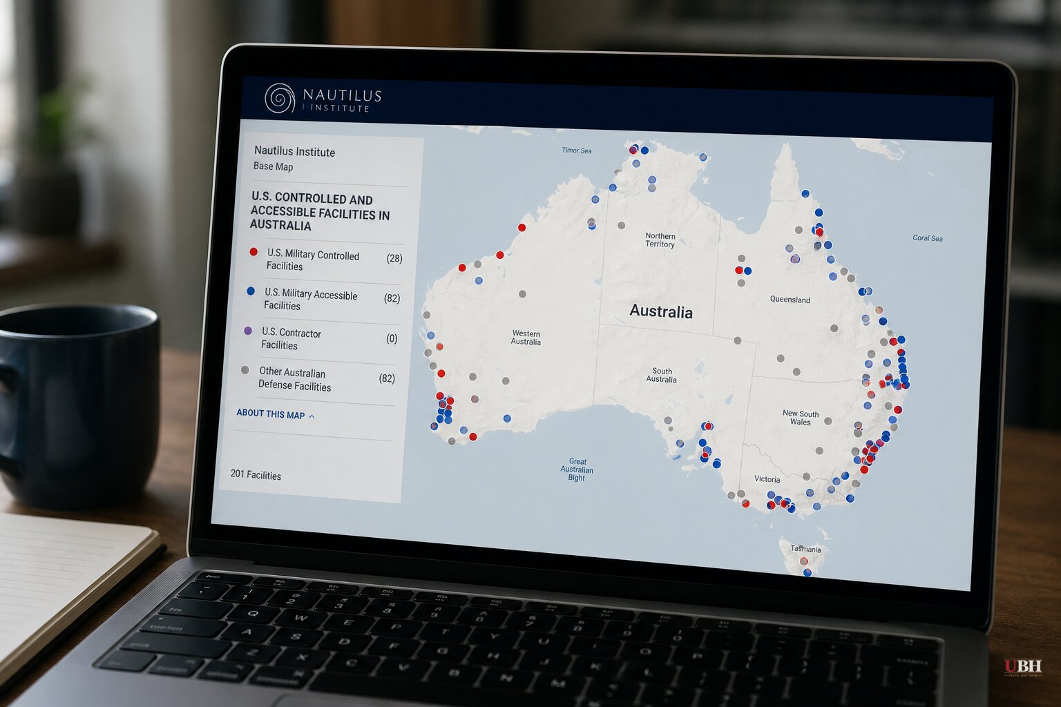 New Database Shows US Military Controls or Accesses 110 of Australia's Defense Facilities