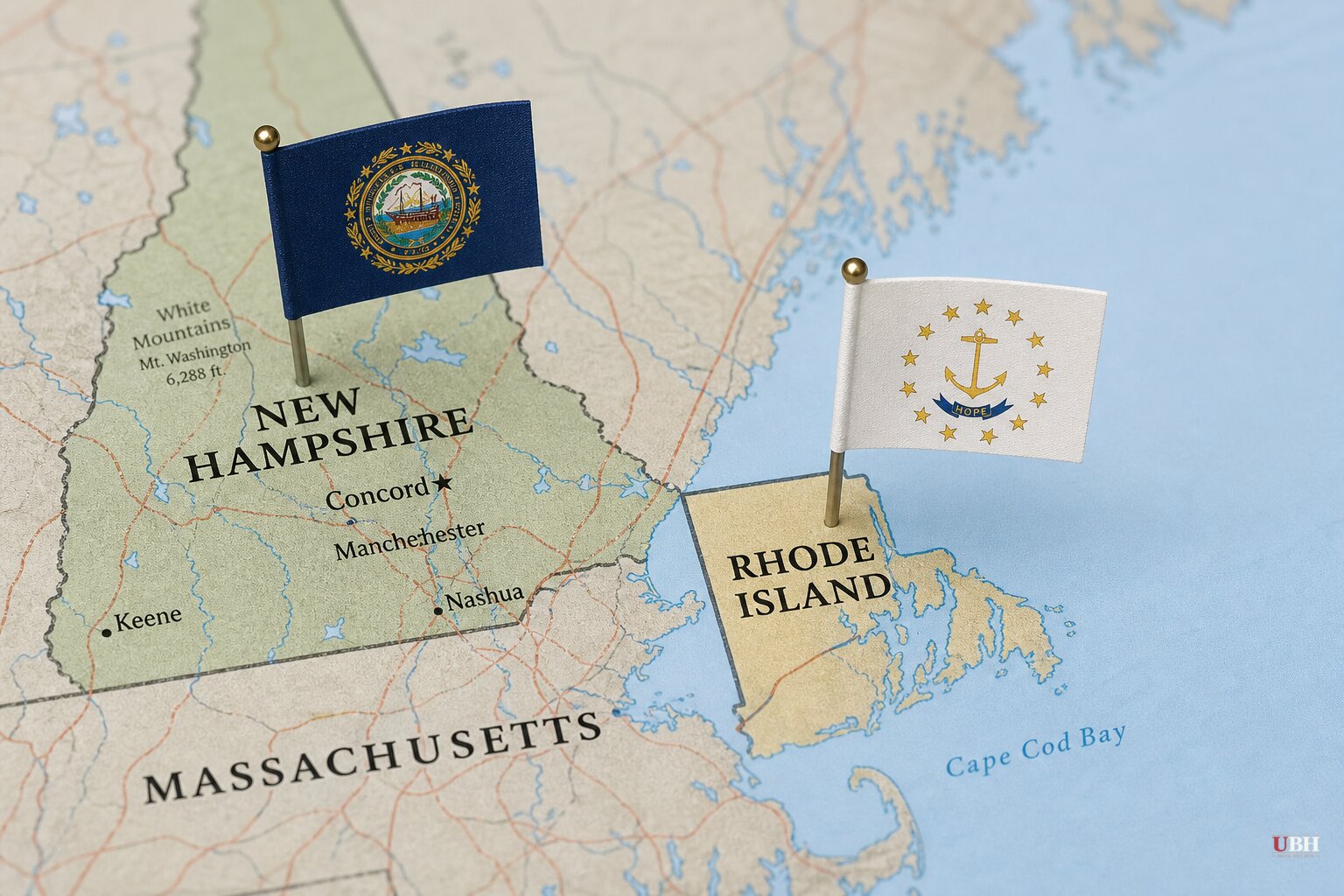 New Hampshire Votes Today to Pick Sununu-Pappas Matchup, Rhode Island's McKee-Foulkes Primary Follows Wednesday