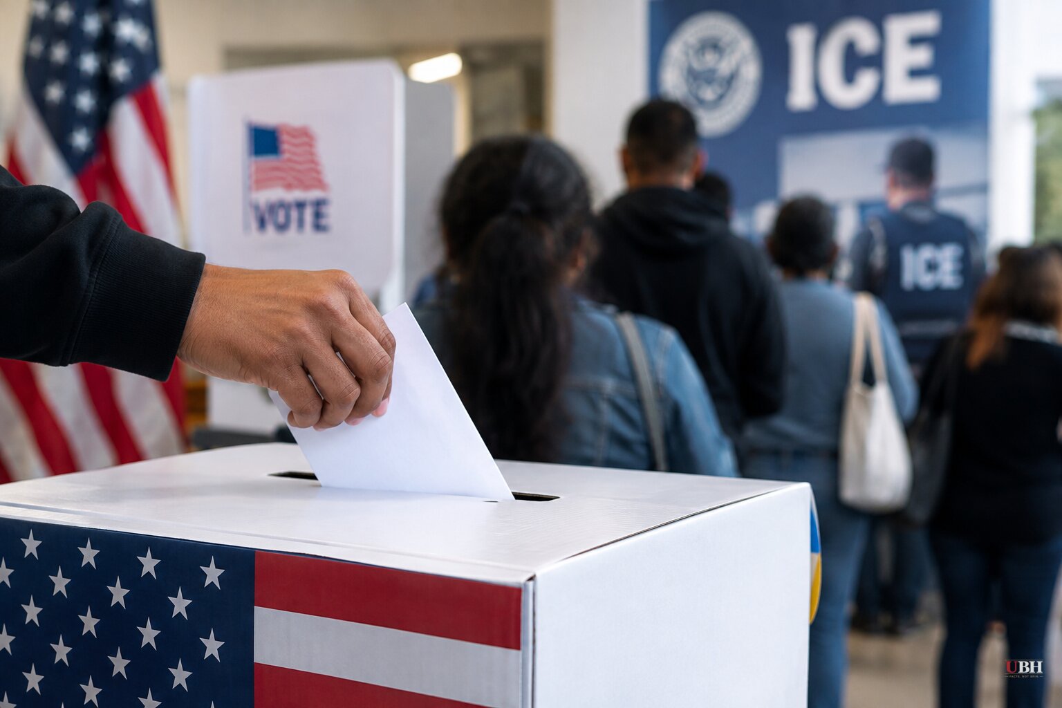 New Polls Show Hispanic Voters Swinging Hard Toward Democrats, GOP's Salazar Breaks With Trump on ICE Raids