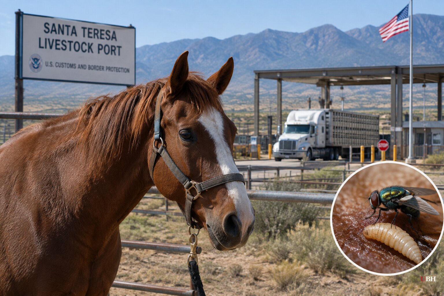 New Screwworm Case Hits New Mexico Horse. USDA Reopens Major Cattle Port Anyway