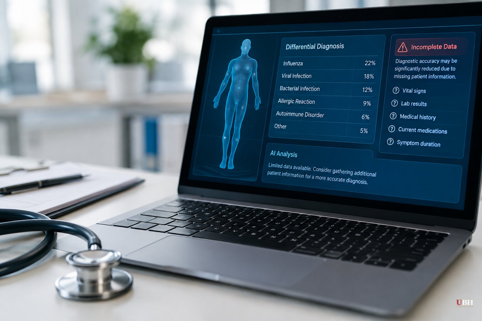 New Study Finds AI Diagnostic Tools Fail Over 80% of the Time When Patient Data Is Incomplete