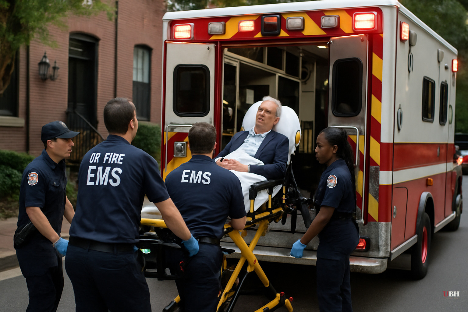 New Video Shows Mitch McConnell Loaded Into Ambulance on June 14. His Office Says He Is Recovering.