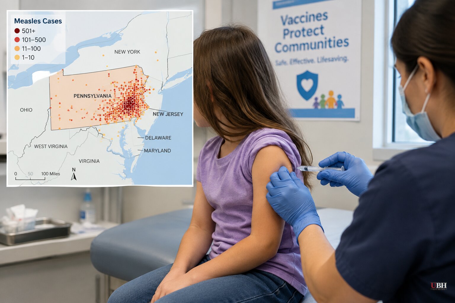 New York Declares Measles Disaster Emergency as Pennsylvania Outbreak Passes 1,000 Cases