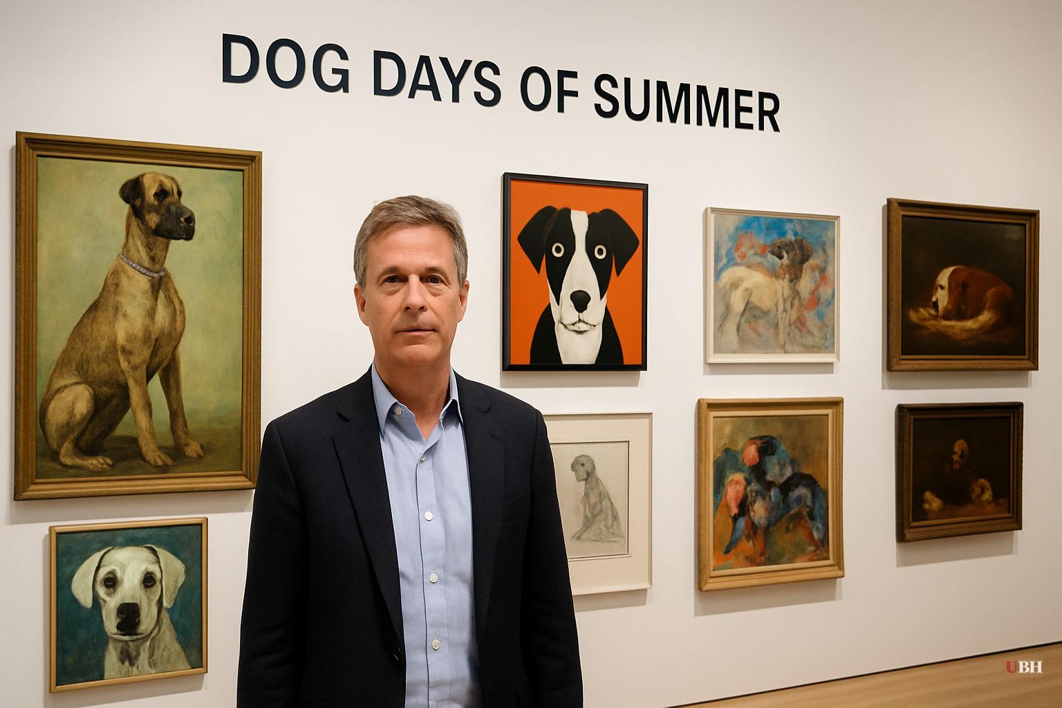New York Gallery Opens 'Dog Days of Summer,' a 60-Piece Tribute to Man's Best Friend