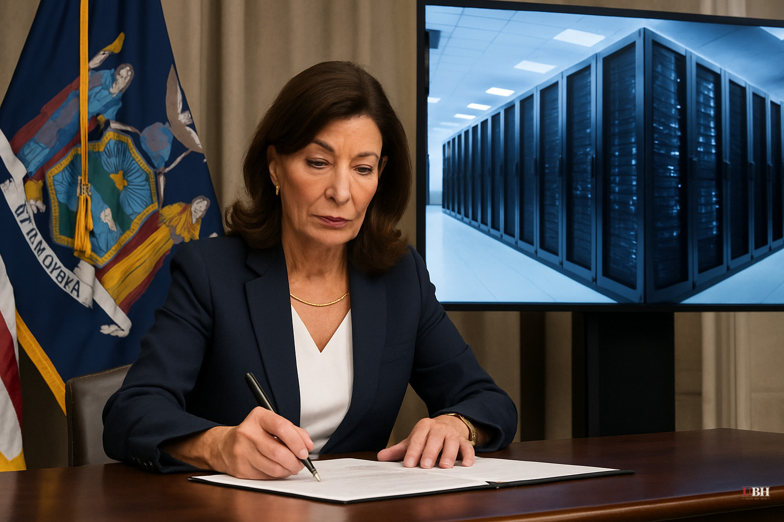 New York Governor Hochul Signs Nation's First Data Center Moratorium, Bigger Legislative Version Still on Her Desk