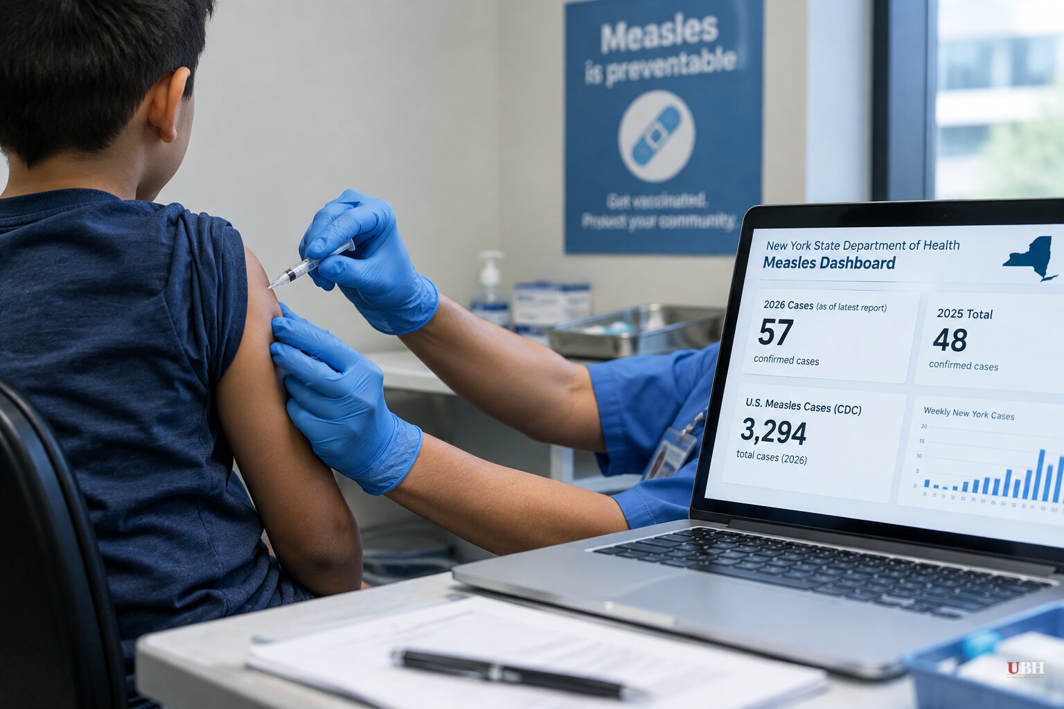 New York Measles Dashboard Debuts as 2026 Case Count Already Tops All of Last Year