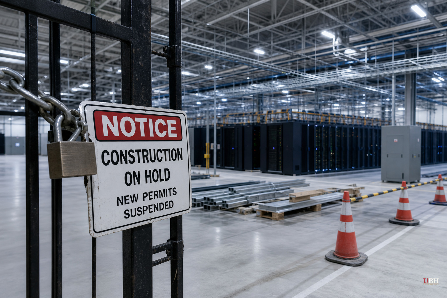 New York, Texas, and 14 Other States Hit the Brakes on Data Center Construction