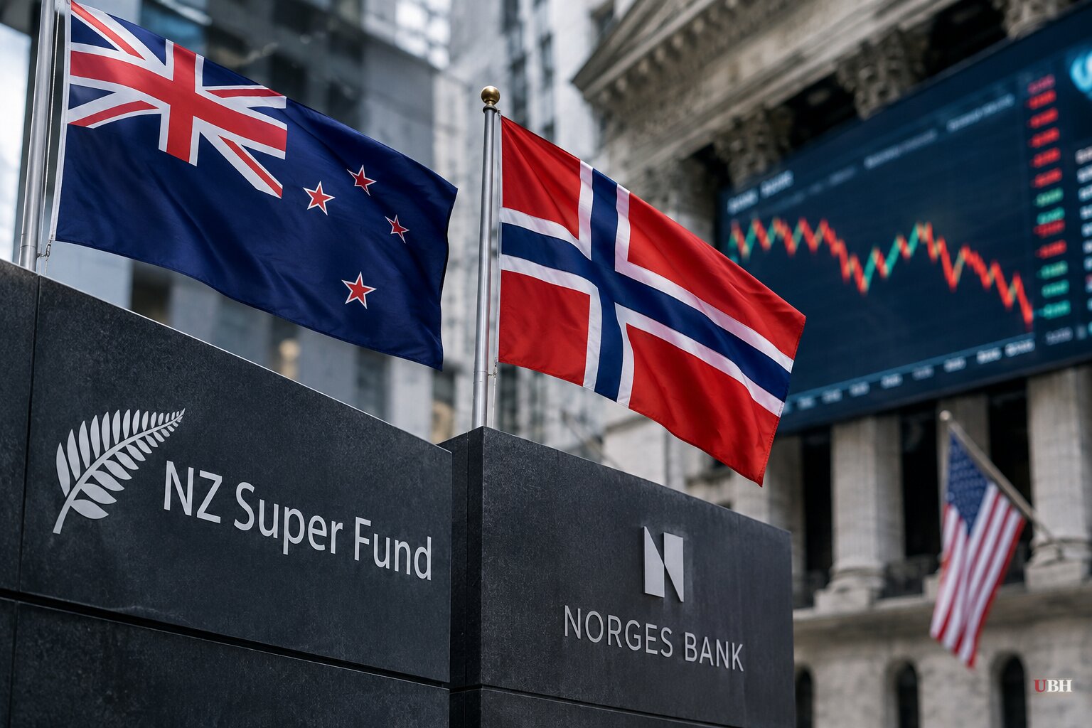 New Zealand and Norway's Sovereign Wealth Funds Both Signal Caution on US Assets