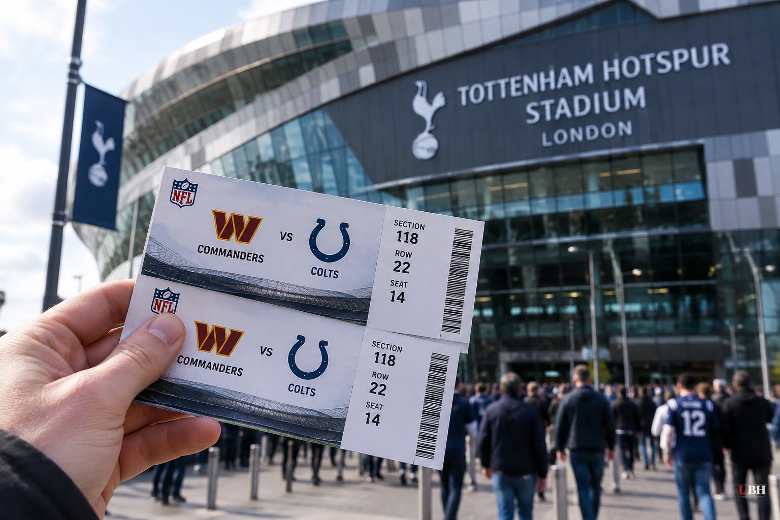 NFL Cuts London Ticket Prices as Commanders-Colts Game Fails to Sell Out