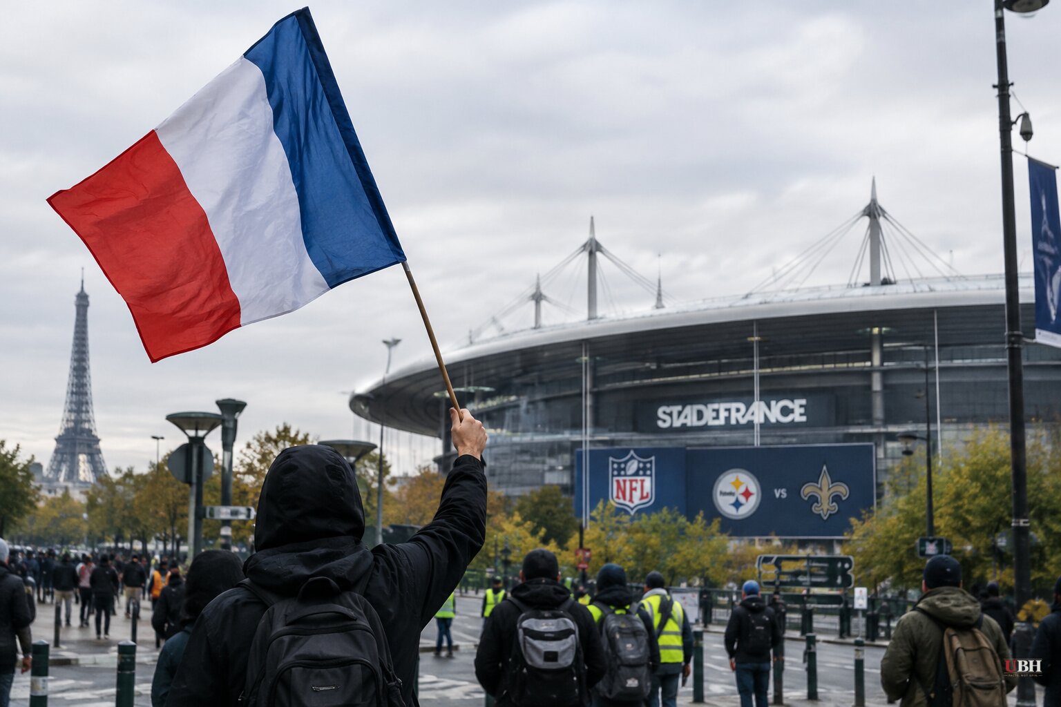 NFL Says Steelers-Saints Game in Paris Stays On for Oct. 25 as French Protests Enter Third Week
