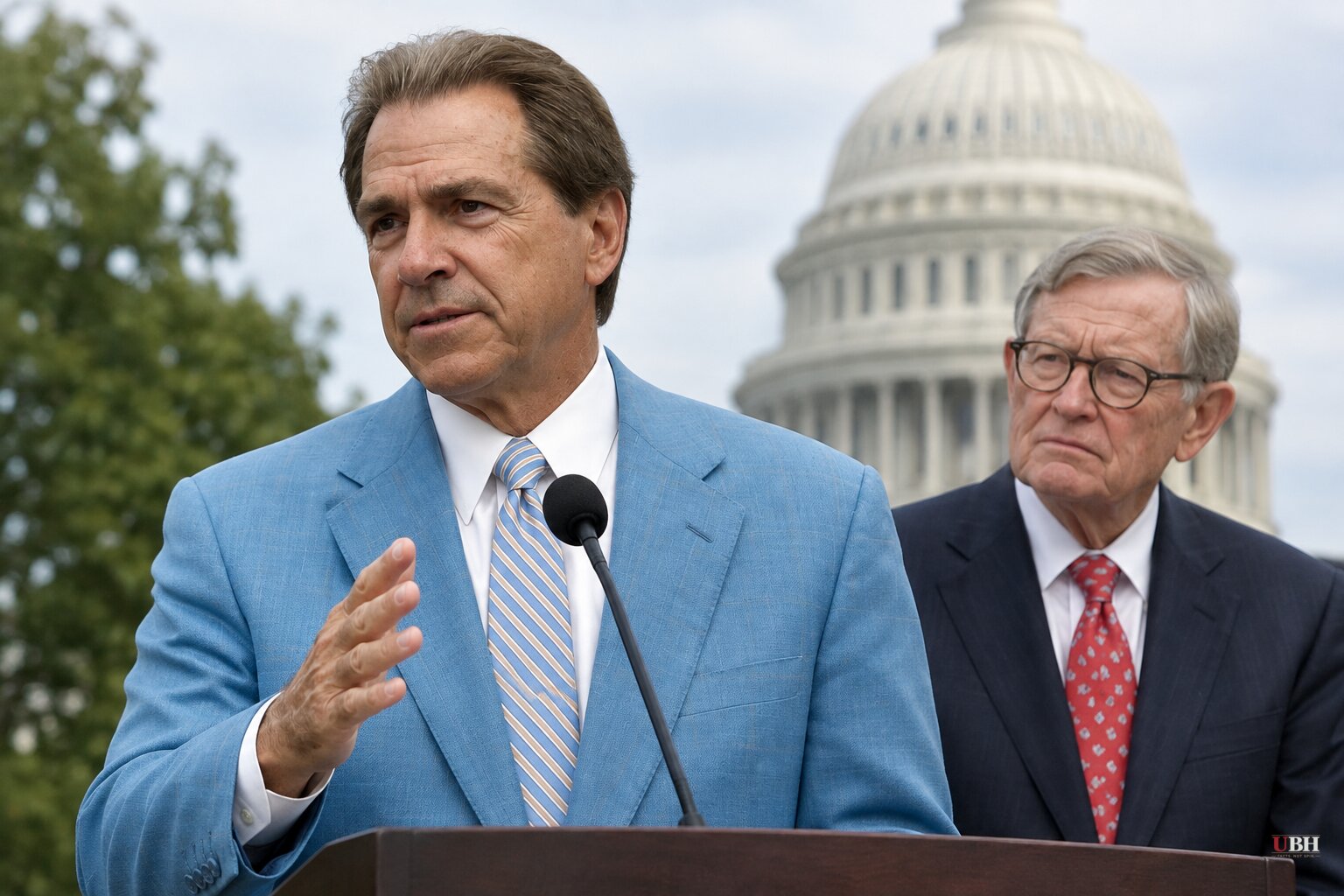 Nick Saban and Gordon Gee Call College Sports a Crisis, Push Congress for a National Fix