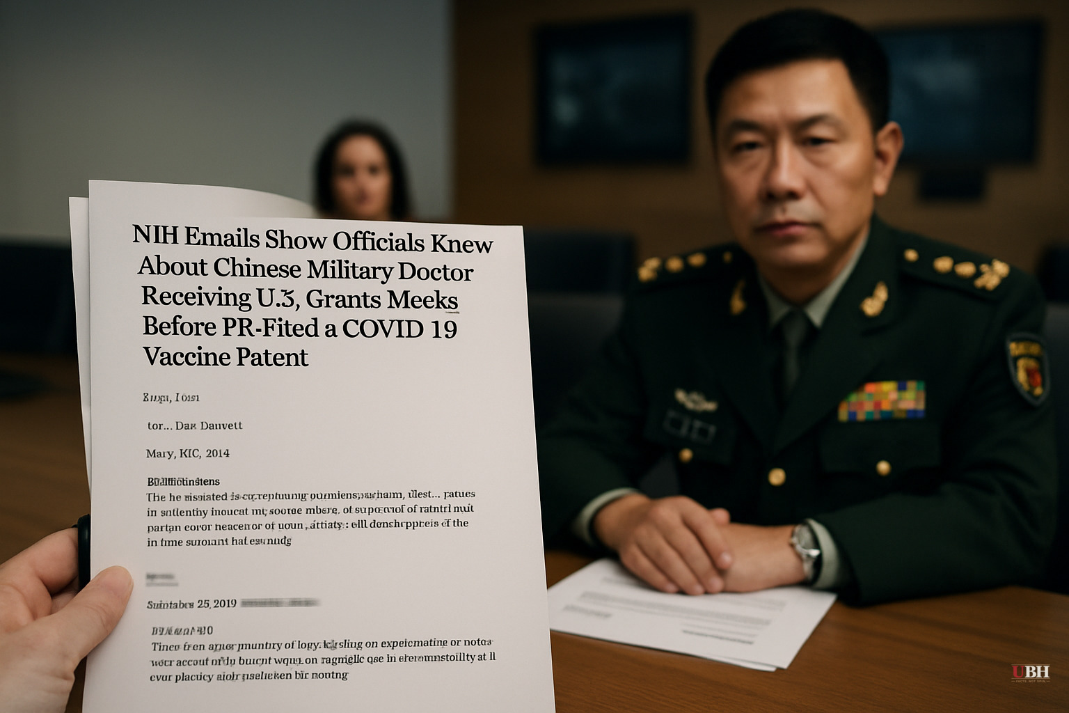 NIH Emails Show Officials Knew About Chinese Military Doctor Receiving U.S. Grants Weeks Before He Filed a COVID-19 Vaccine Patent