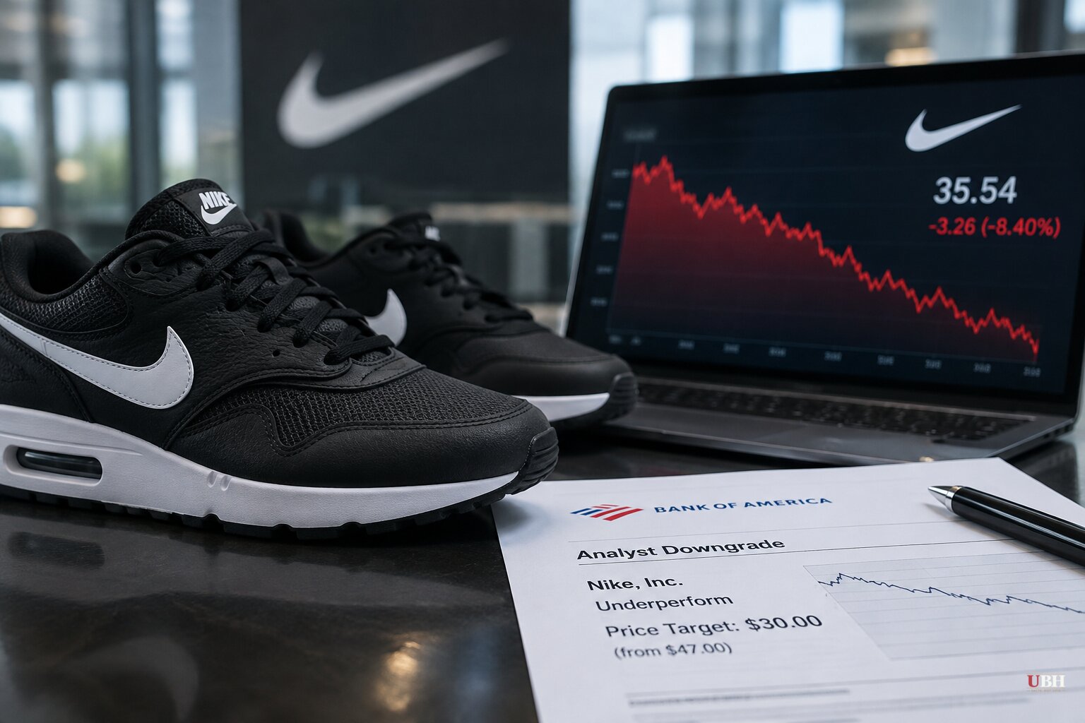 Nike Hits 12-Year Low After BofA Downgrade Slashes Price Target to $30
