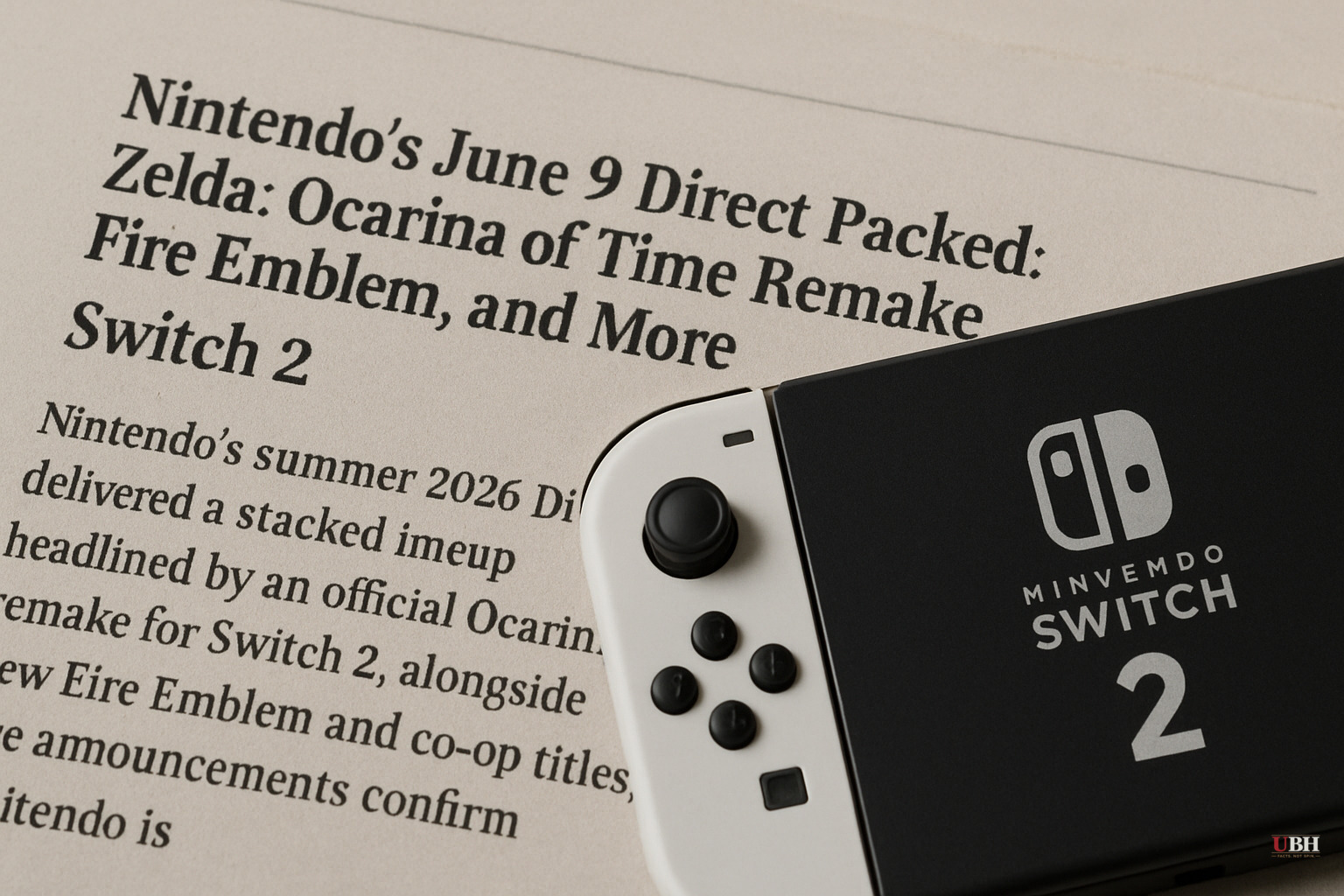 Nintendo's June 9 Direct Packed: Zelda: Ocarina of Time Remake, Fire Emblem, and More Confirmed for Switch 2