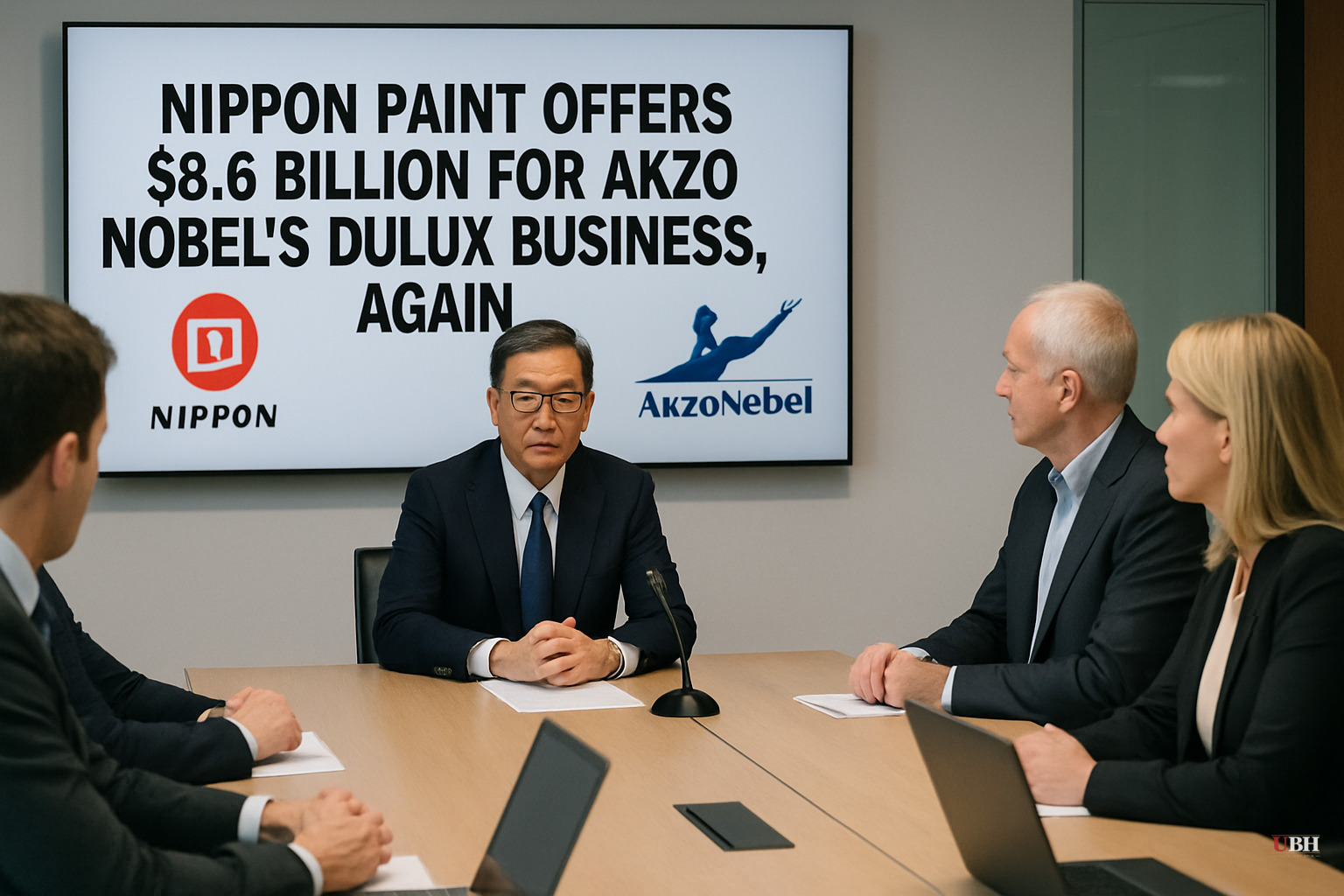 Nippon Paint Offers $8.6 Billion for Akzo Nobel's Dulux Business, Again