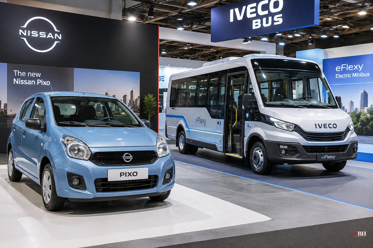 Nissan's £18,000 Pixo and Iveco's eFlexy Minibus Show Two Bets on Cheaper European EVs