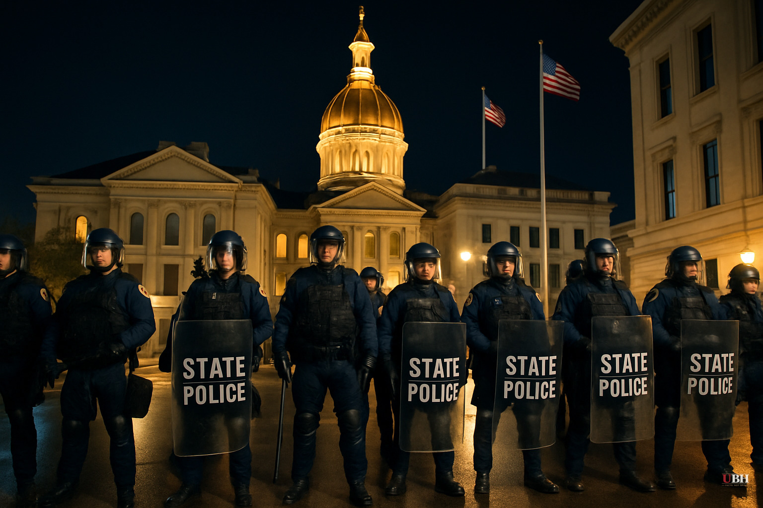 NJ State Police Clear Delaney Hall Protest Zone Friday Night; Arrests Made, Dueling Rallies Resume Saturday