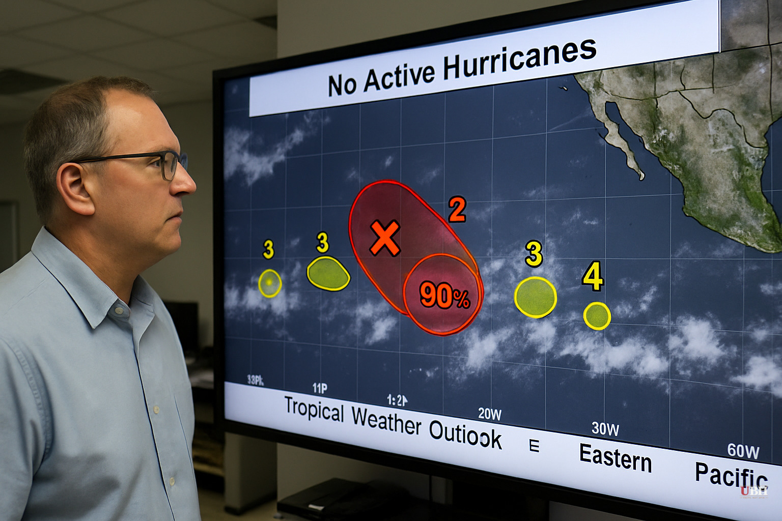 No Active Hurricanes in East Pacific, But NHC Tracks Five Disturbances as of July 13
