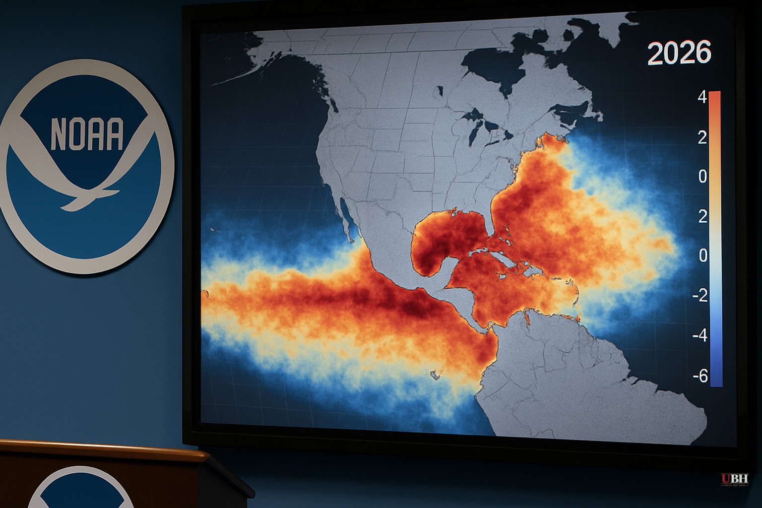 NOAA Confirms 2026 El Niño Is Underway, With a 62-63% Chance of Reaching 'Very Strong' Intensity by December